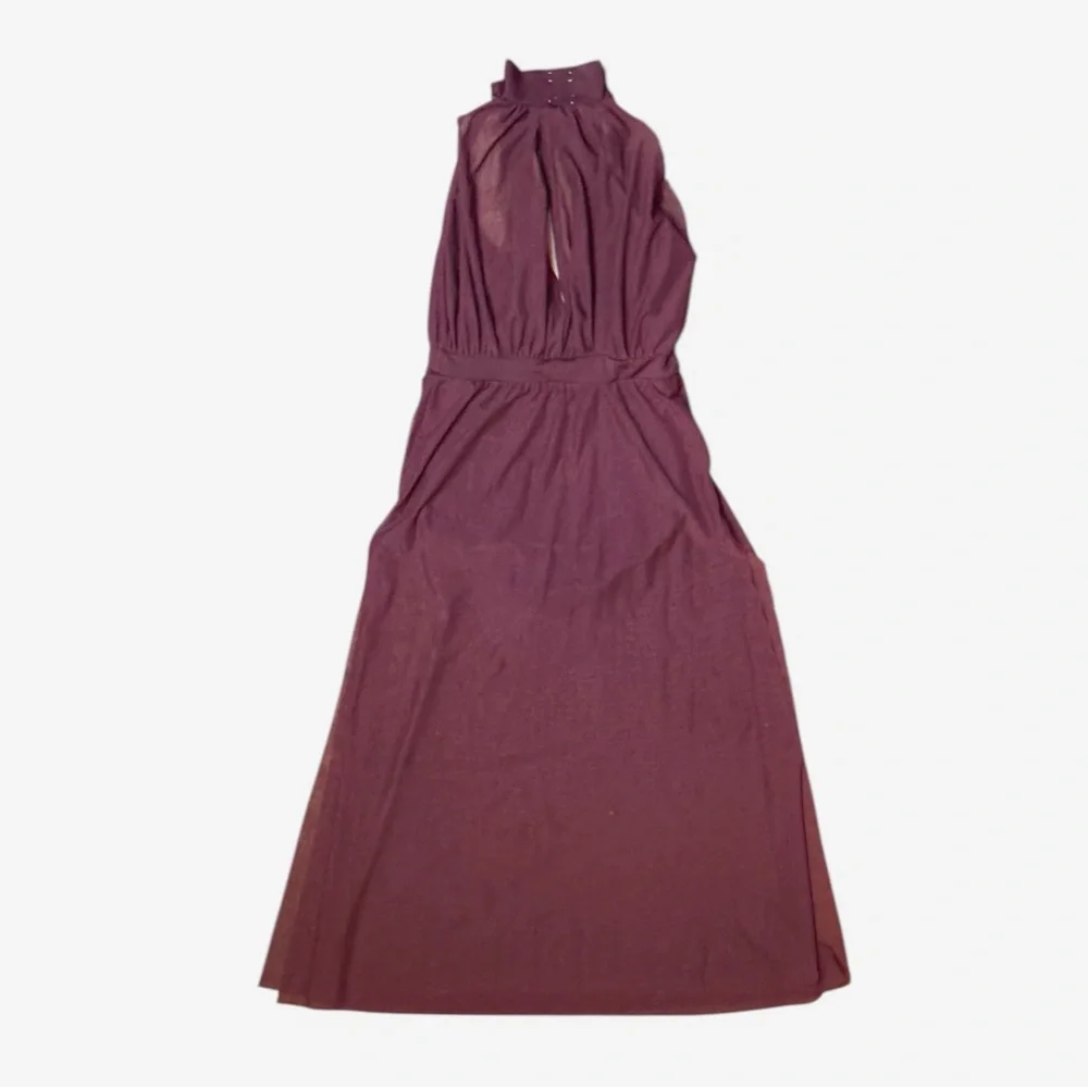 Balera Black Cherry Mesh Maxi Dress LC Contemporary Dance Costume
